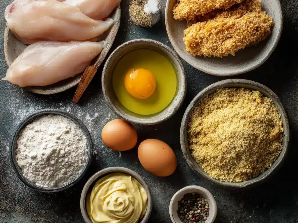 baked chicken tenders recipe ingredients