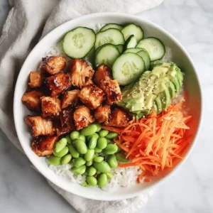 Recipe card image of salmon bowl recipe