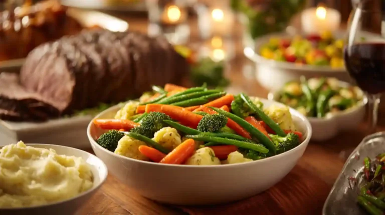 steamed vegetables recipe