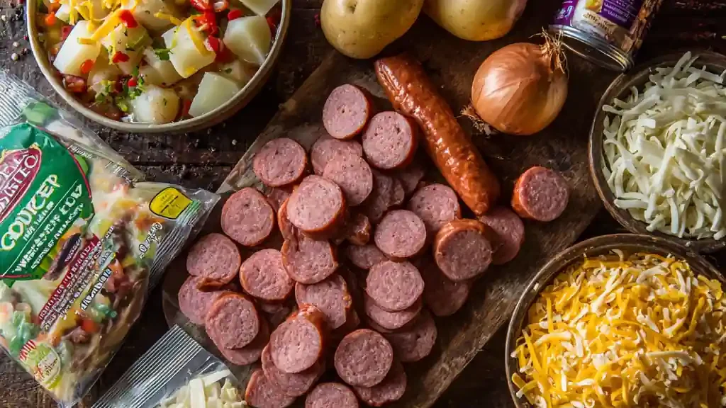 kielbasa crockpot recipes ingredients