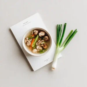 clear soup recipe card