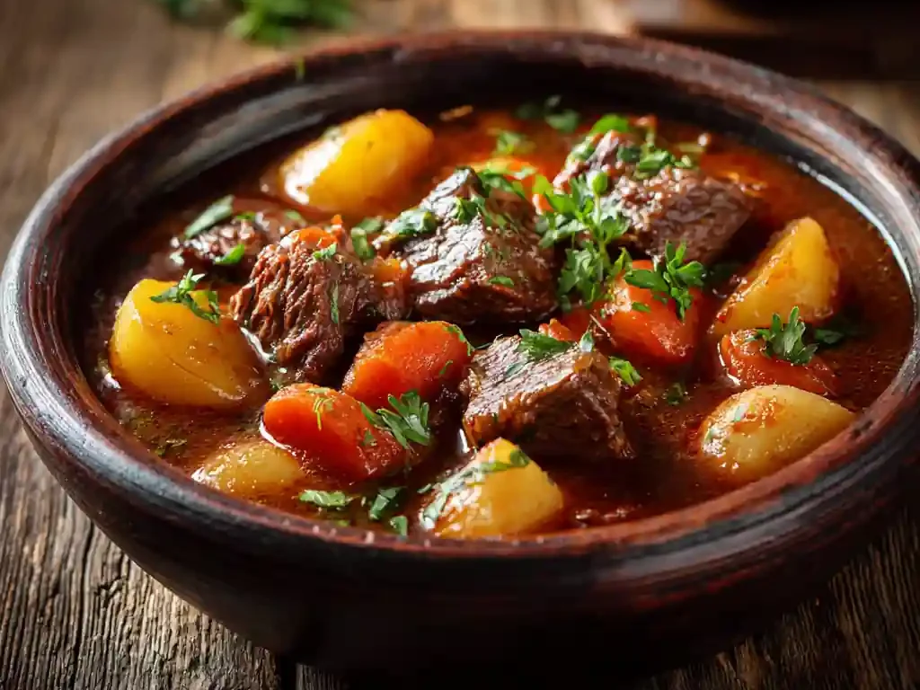 stew meat crock pot featured recipe rustic beef stew