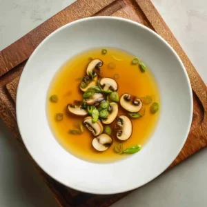 Japanese clear soup recipe final presentation