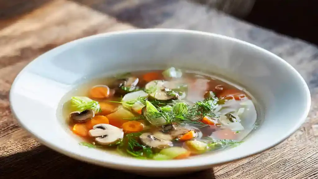 clear soup recipe featured image